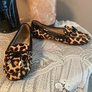 Michael Kors Animal Print Flat Shoes